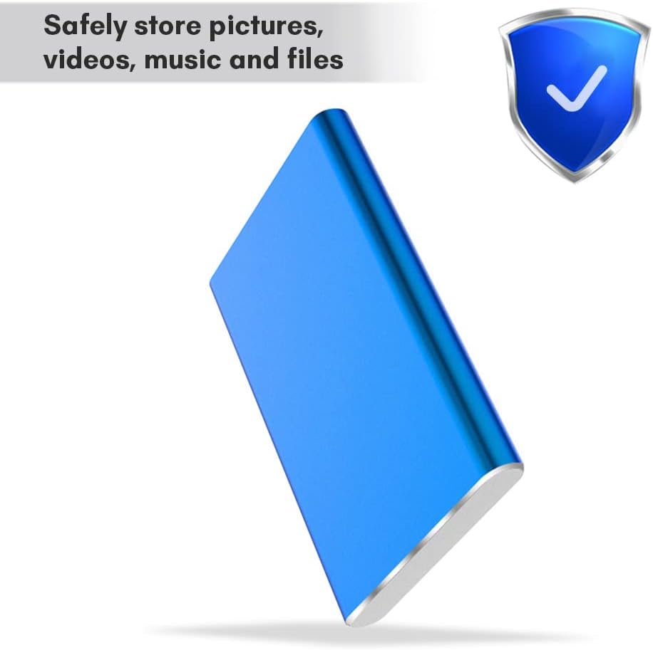 Portable 1TB USB 3.0 external hard drive with metal casing and high-speed data transfer – Dravero