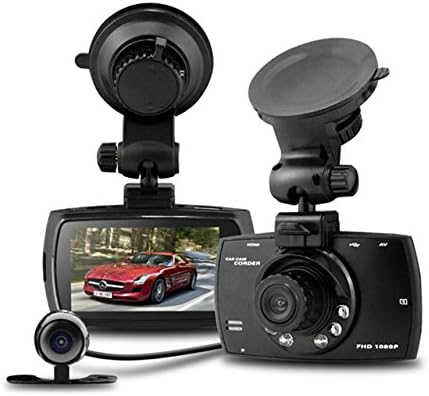Dual-lens car stereo DVR G30 2.7" LCD Full HD 1080p with G-sensor
