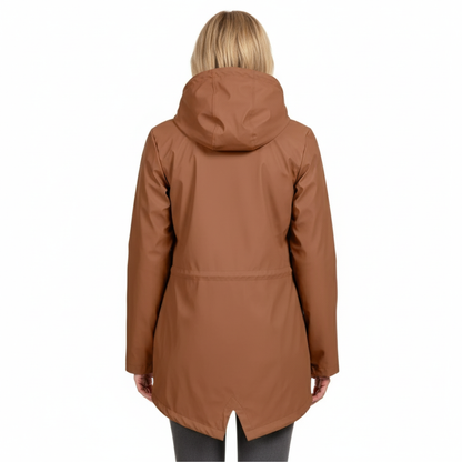 Waterproof Women's Jacket – Fleece Lined – With Hood 3