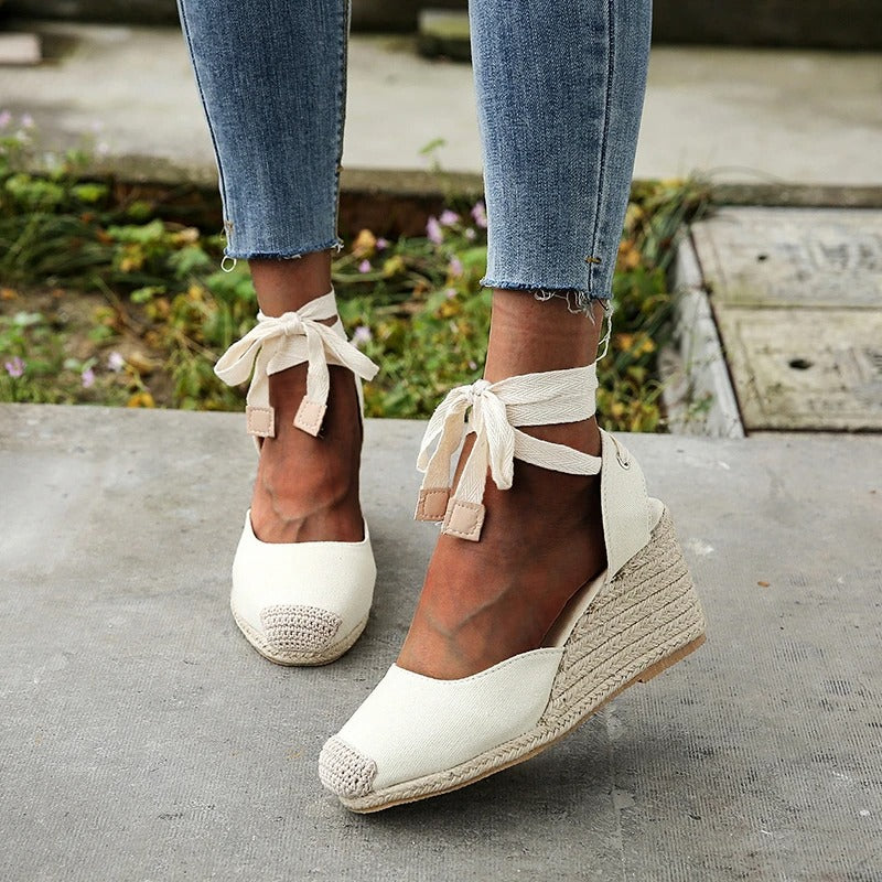 Stylish espadrille sandals for women – Maribel