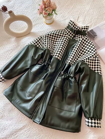 Ladies' plush jacket for autumn & winter – Maribel