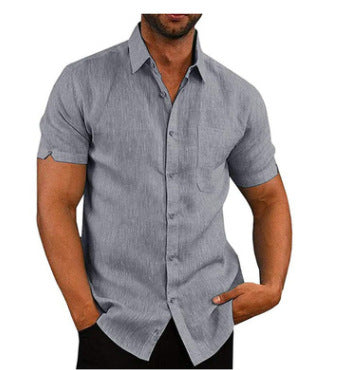 BreezeWave Shirt | Trendy Linen-Look Shirt for Men