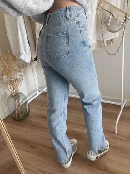 Shiny Denim Jeans - StarStruck