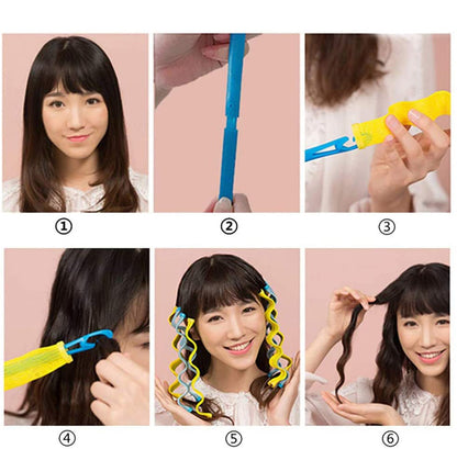 Curl Set Without Heat for Beach Waves – Wavea
