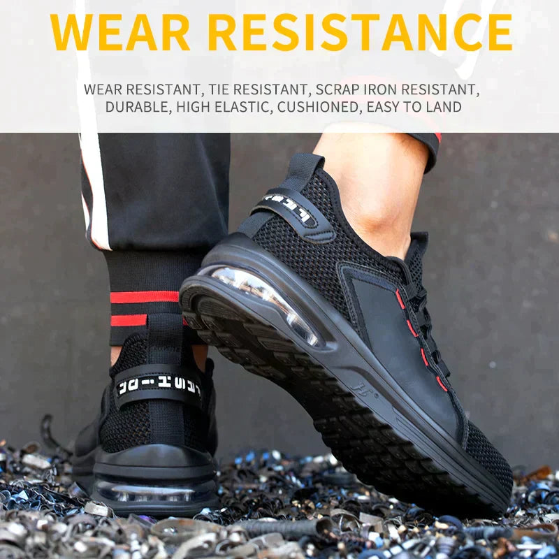 Ultralight Safety Shoes with Steel Toe - SteelFlex One