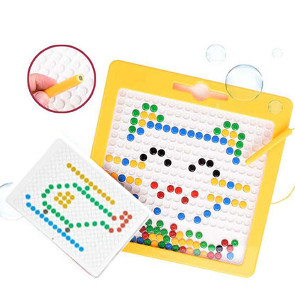 Magnetic Drawing Board with Beads - MagniDots