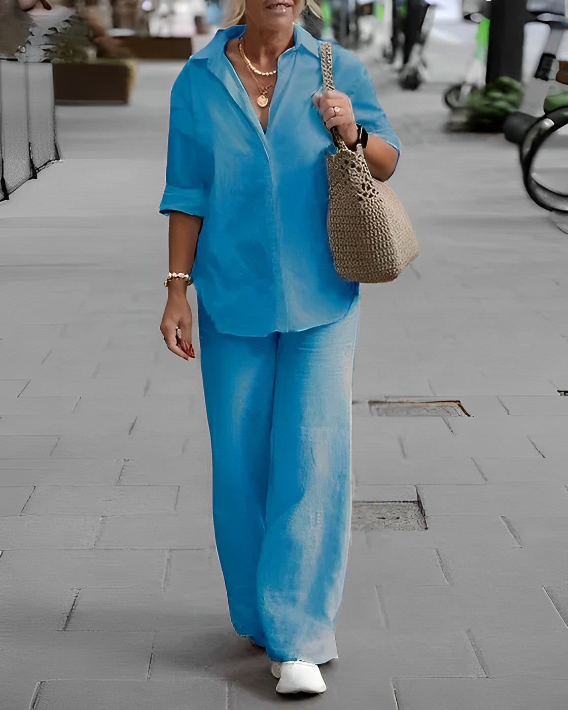 Trendy Ladies Summer Trousers - Noa