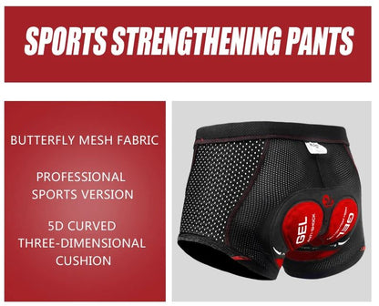 Bicycle undertrousers with padding – Matteo