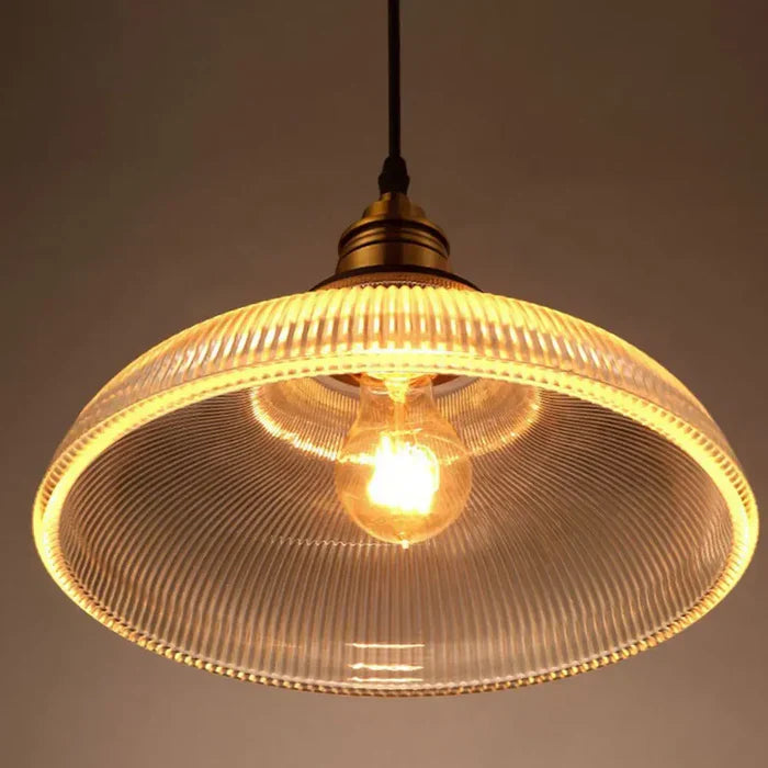 CrystalLoom Glass Pendant Light