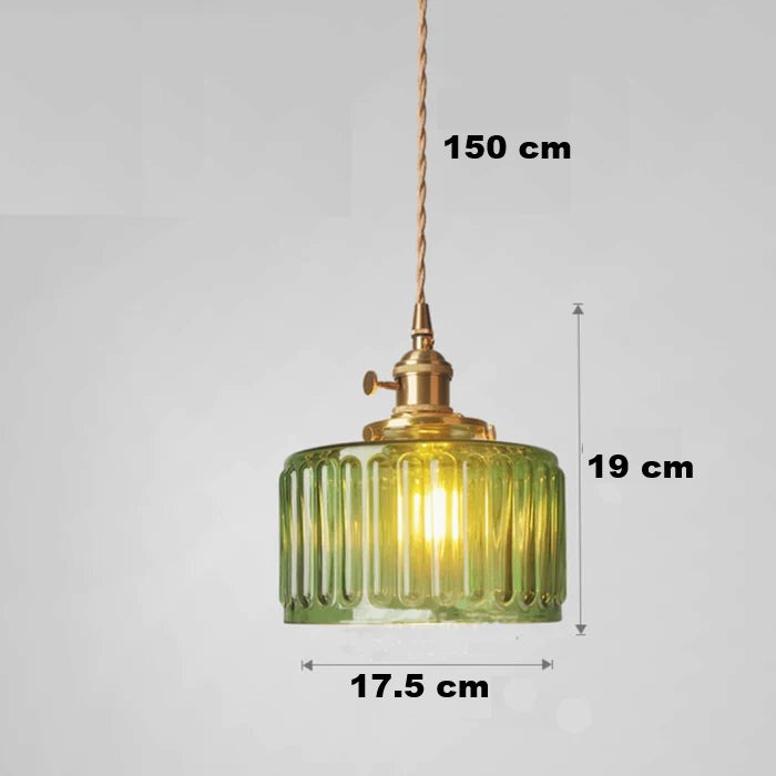 Vintage Crystal Pendant Lamp - Celeste