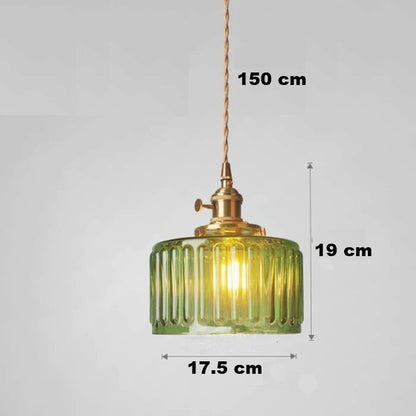 Vintage Crystal Pendant Lamp - Celeste