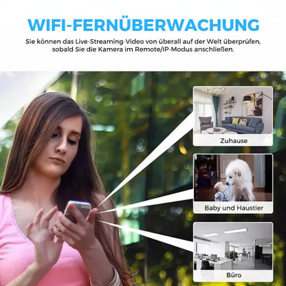 Mini WiFi Security Camera 1080p | Covert Night Vision | Motion Alert | Audio 4