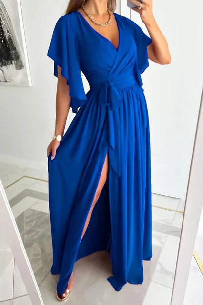 Maxi Dress with High Split - BreezeWave