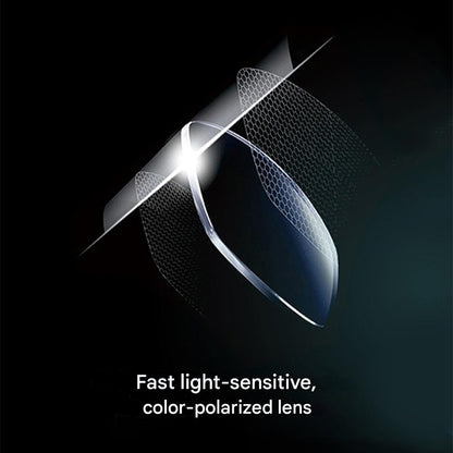 Stylish self-tinting polarised glasses for day & night – Nils
