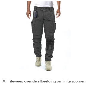 Functional Men's Cargo Trousers with Knee Protection – Bram
