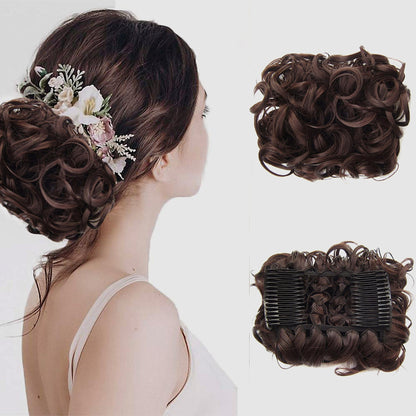 Curly Knot Hair Extension – FluffyFix