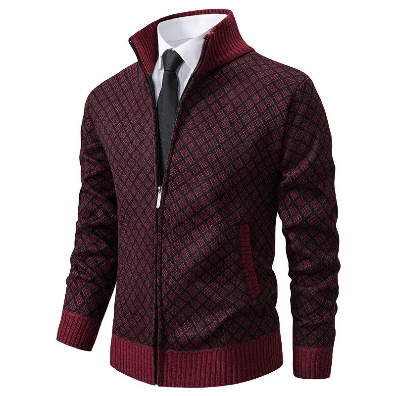 Luxurious Knitted Men's Sweater - Oliver