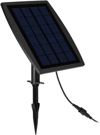 Solar-powered air pump kit 2.5 W with hoses and air stones