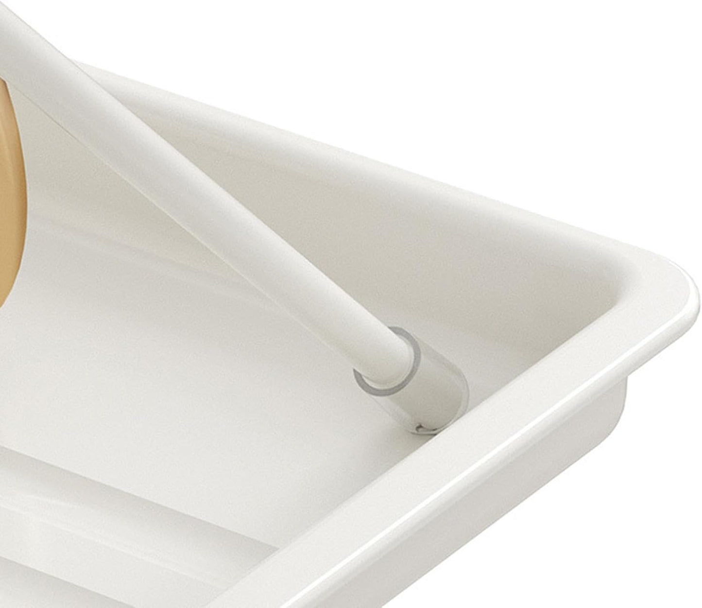 Foldable dish drainer – 2-tier kitchen drying rack with removable tray – Kelvra