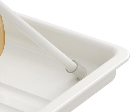 Foldable dish drainer – 2-tier kitchen drying rack with removable tray – Kelvra