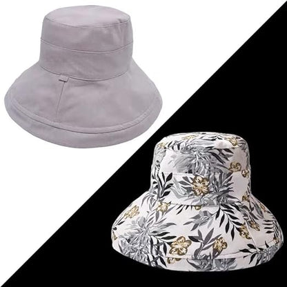 Ladies' sun hat with wide brim - Emilia