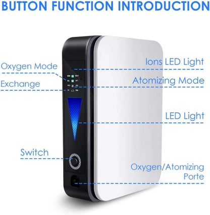Portable oxygen concentrator with adjustable flow rate and quiet operation – OxyLife
