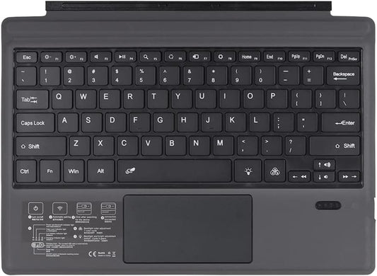 Wireless Bluetooth keyboard with backlighting and touchpad for Surface Pro – Nexora