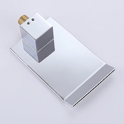 Sensor Wall Tap with Waterfall Outlet – Fluxis