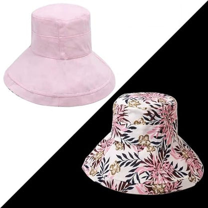 Ladies' sun hat with wide brim - Emilia