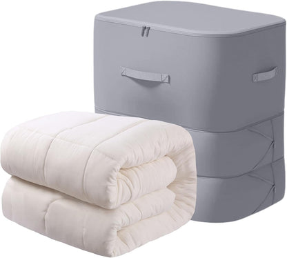 Large dustproof duvet storage bag with self-compression – Corvina