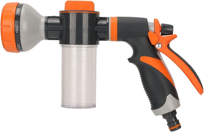 Garden Watering Foam Sprayer, 8 Modes, High-Pressure Handheld Shower