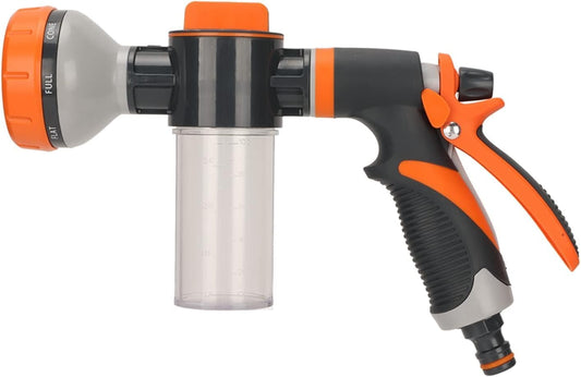 Garden Watering Foam Sprayer, 8 Modes, High-Pressure Handheld Shower