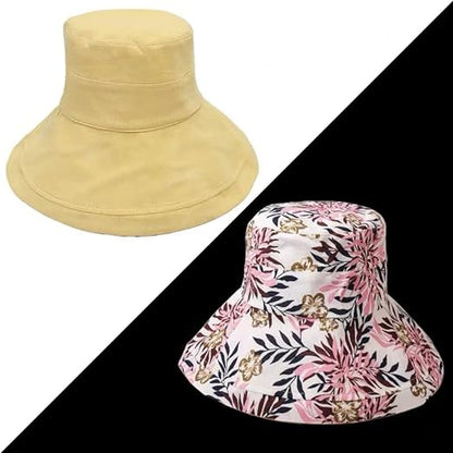 Ladies' sun hat with wide brim - Emilia