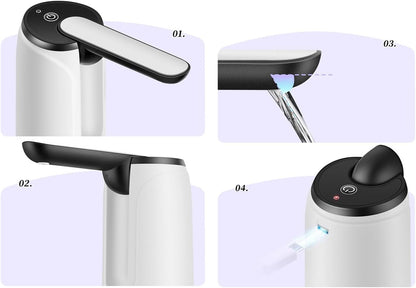 Portable USB-rechargeable water dispenser – Hydravo (1+1 FREE)