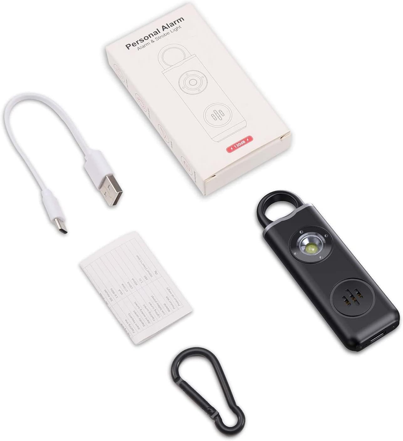 Personal alarm keyring 1+1 FREE – Veyora