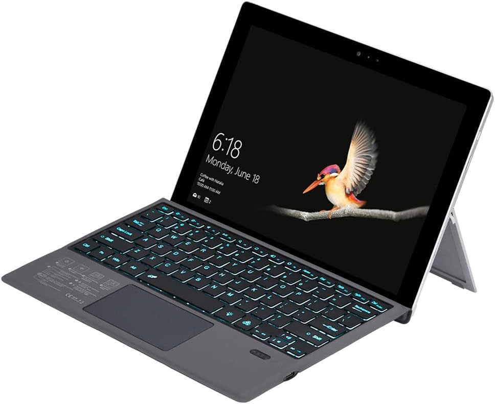 Wireless Bluetooth keyboard with backlighting and touchpad for Surface Pro – Nexora