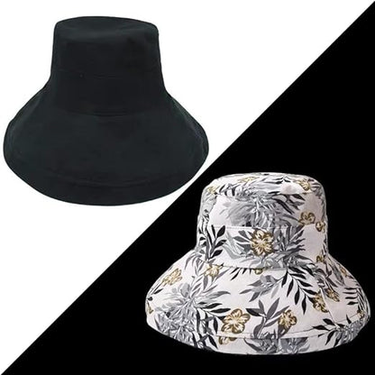 Ladies' sun hat with wide brim - Emilia