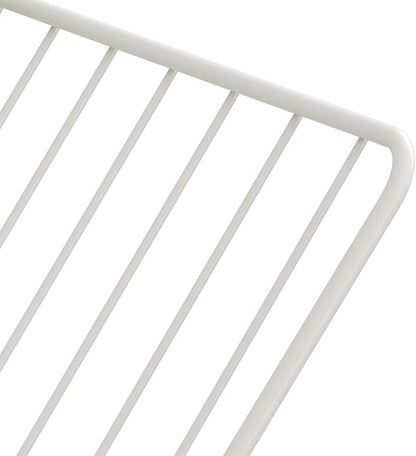 Foldable dish drainer – 2-tier kitchen drying rack with removable tray – Kelvra