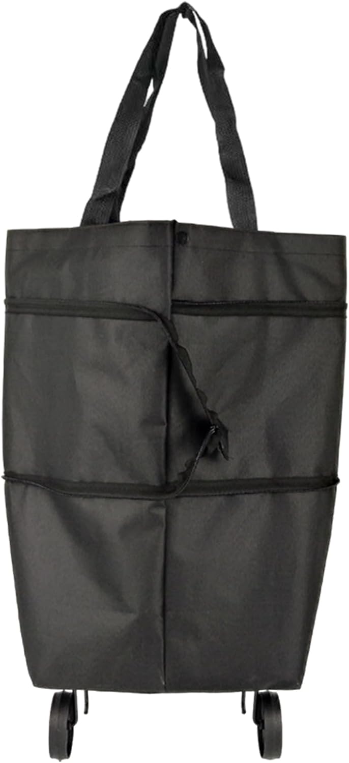 Large Foldable Shopping Bag with Wheels, Reusable Shopping Bag (1+1 FREE) – Veytra