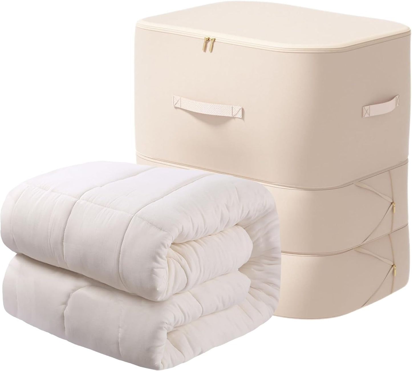 Large dustproof duvet storage bag with self-compression – Corvina