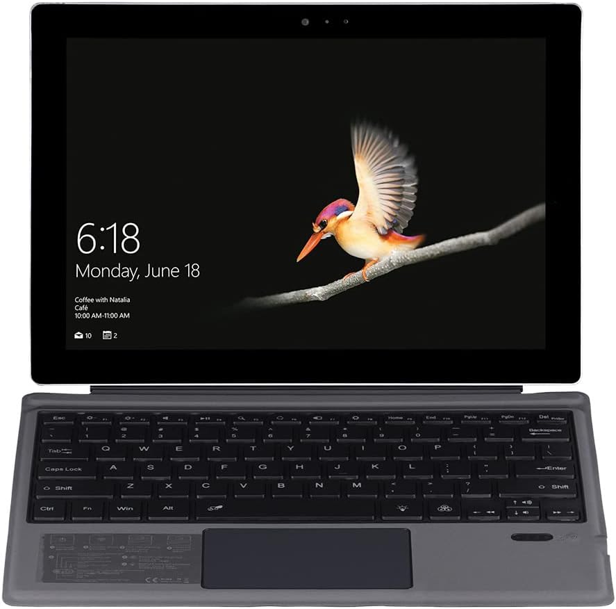Wireless Bluetooth keyboard with backlighting and touchpad for Surface Pro – Nexora