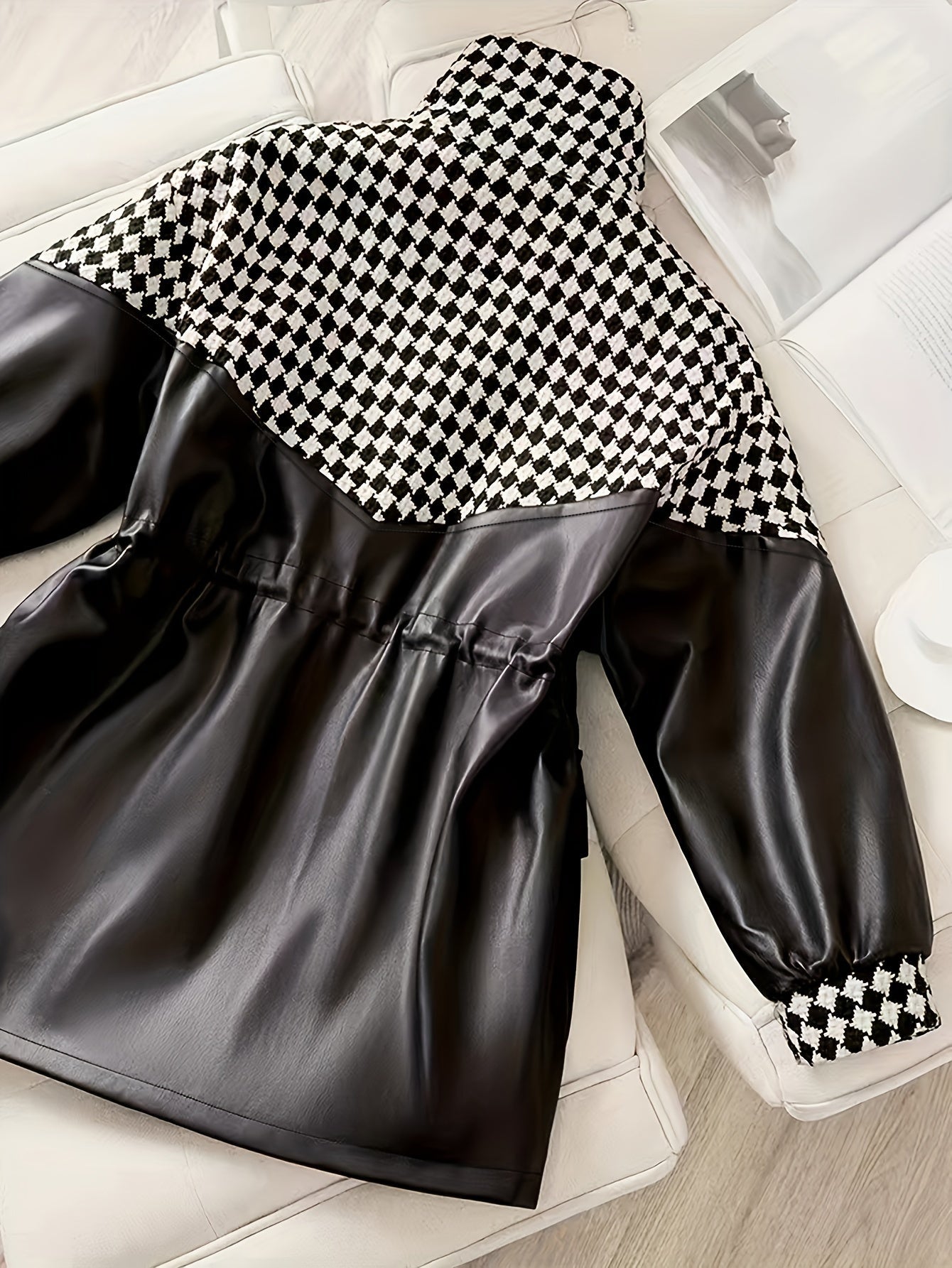 Ladies' plush jacket for autumn & winter – Maribel