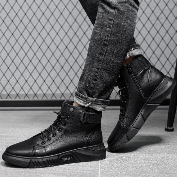 Leather Men's Shoes - PrimeWalk