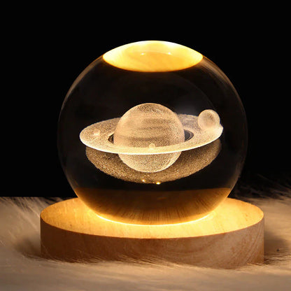 3D Crystal Mood Light - GlowCryst
