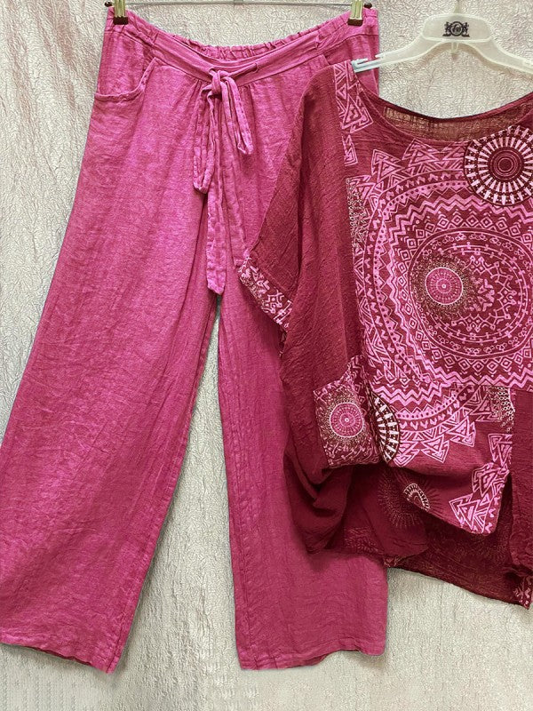 Lightweight Two-Piece Ladies Summer Set - Yara