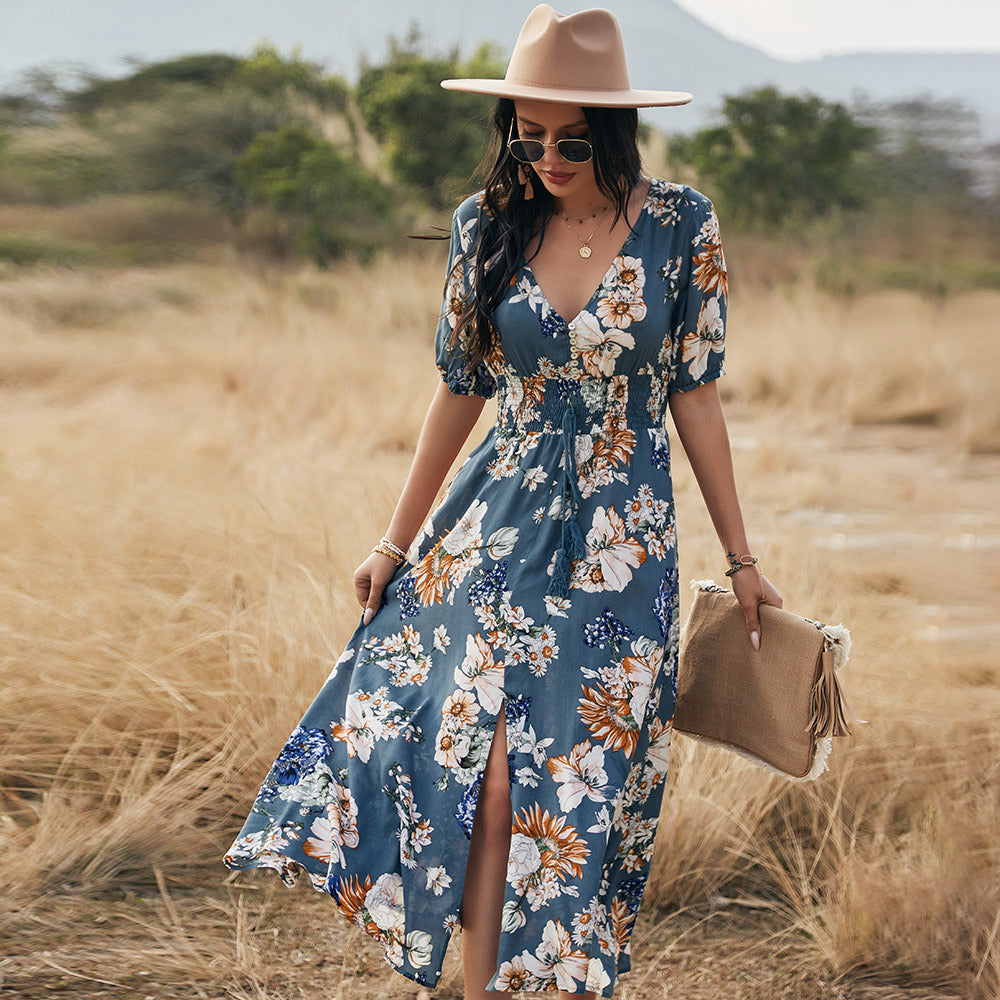 Airy, loose autumn dress – Ismay