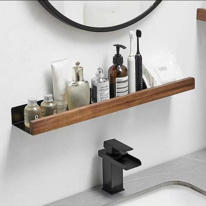 Solid Wood Bathroom Shelf – WoodaFix
