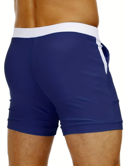 Quick-drying men’s swim shorts with breathable design – Elias