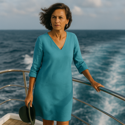 Autumnal dress with unique charm – Mila