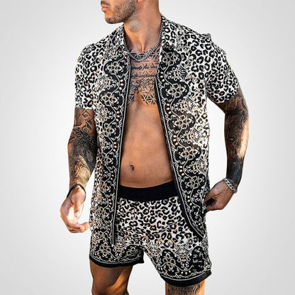 Two-piece men's set with print – Ruben